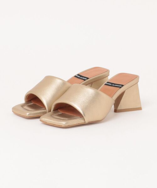 サンダル・ミュール ANGEL ALARCON FLOR SANDALS アンヘル アラルコン ANGEL ALARCON スクエアトウミュール
