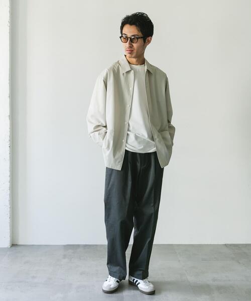 URBAN RESEARCH DOORS（アーバンリサーチドアーズ）の「『XLサイズ/WEB限定』『UR TECH DRYLUXE』 LONG-SLEEVE SHIRTS（シャツ/ブラウス・メンズ・グリーン/ベージュ系その他/ネイビー/グリーン系その他・LARGE/MEDIUM/X-LARGE）」の21枚目の写真