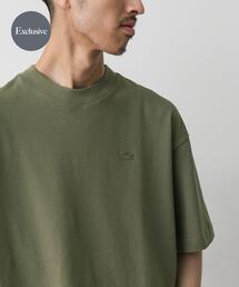 LACOSTE(���R�X�e)�́w�ʒ��xLACOSTE×DOORS�@moss stitch ShortSleeve T-shirts(T�V���c/�J�b�g�\�[)