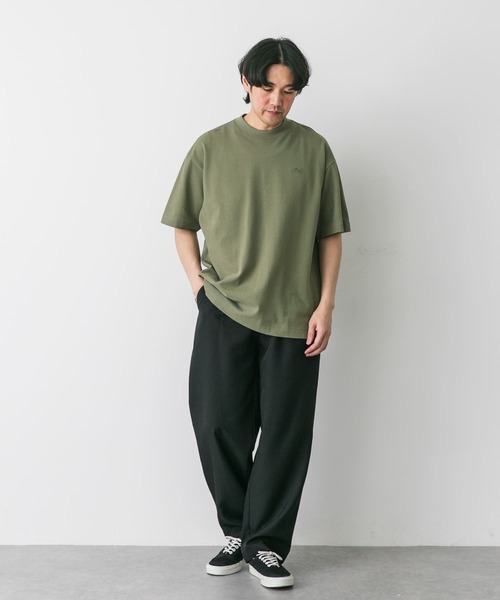 別注』LACOSTE×DOORS moss stitch ShortSleeve T-shirts（Tシャツ