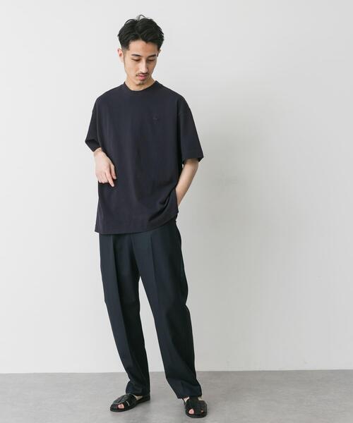 別注』LACOSTE×DOORS moss stitch ShortSleeve T-shirts（Tシャツ