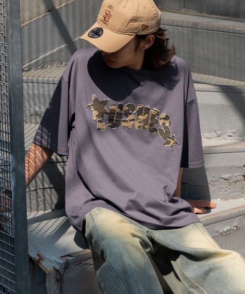 WEGO(ウィゴー)の「WEGO/ダメージアップリケグラフィックT(Tシャツ/カットソー・メンズ・ホワイト/ブラック/スミクロ・LARGE/MEDIUM)」の2枚目の写真