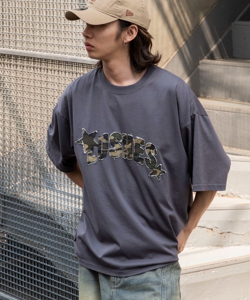WEGO(ウィゴー)の「WEGO/ダメージアップリケグラフィックT(Tシャツ/カットソー・メンズ・ホワイト/ブラック/スミクロ・LARGE/MEDIUM)」の19枚目の写真