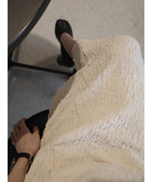 amel（エイメル）の「エンボスラインフレンチスリーブドレス/アイボリー（ワンピース・レディース・アイボリー・FREE）」の18枚目の写真