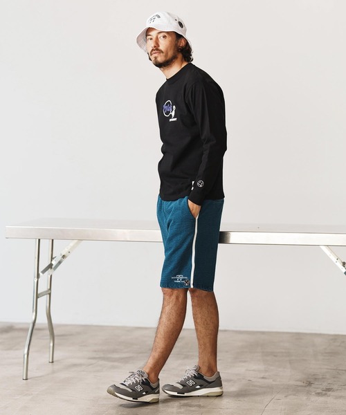 seventy seven(セブンティセブン)の「mlt5170-heavy onz USA cotton L-S t-shirts (77rabbit) ロンT(Tシャツ/カットソー・メンズ・グリーン/ホワイト/ブラック・S/M/L/XL)」の19枚目の写真
