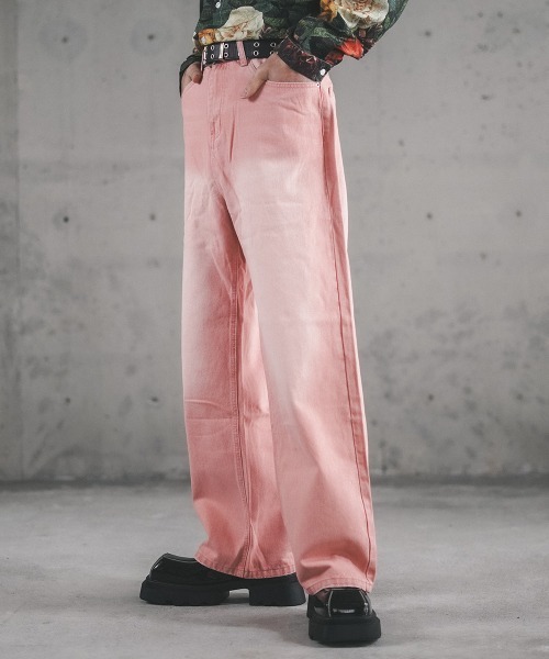 専用＊vintage pants カジュアル ストレートパンツ roku ピンク 2025年最新】roku パンツ ピンクの人気アイテム - メルカリ