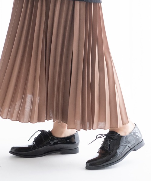 JELLY BEANS（ジェリービーンズ）の「【晴雨兼用】【防水・撥水】【生活防水】【滑りにくい】【雨の日】【通勤靴】【レイン対応】レースアップレインシューズ (404-59083)JELLY BEANS(ジェリービーンズ)（レインシューズ・レディース・グレー/ブラック/アイボリー/ブラック系その他・22.5/24.5/24/23.5/23）」の4枚目の写真