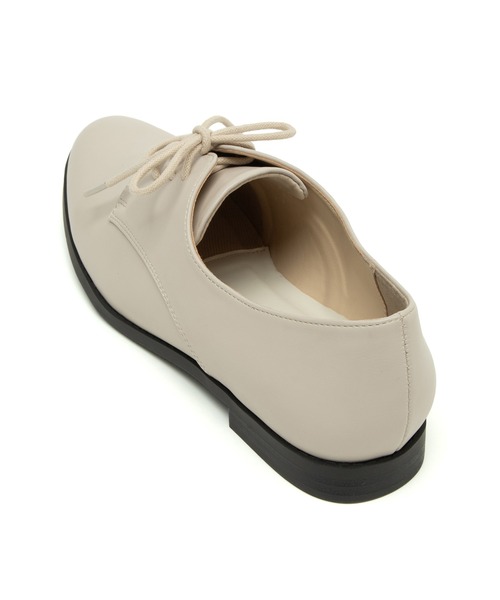 JELLY BEANS（ジェリービーンズ）の「【晴雨兼用】【防水・撥水】【生活防水】【滑りにくい】【雨の日】【通勤靴】【レイン対応】レースアップレインシューズ (404-59083)JELLY BEANS(ジェリービーンズ)（レインシューズ・レディース・グレー/ブラック/アイボリー/ブラック系その他・22.5/24.5/24/23.5/23）」の13枚目の写真