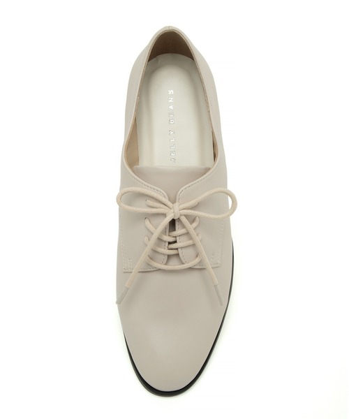 JELLY BEANS（ジェリービーンズ）の「【晴雨兼用】【防水・撥水】【生活防水】【滑りにくい】【雨の日】【通勤靴】【レイン対応】レースアップレインシューズ (404-59083)JELLY BEANS(ジェリービーンズ)（レインシューズ・レディース・グレー/ブラック/アイボリー/ブラック系その他・22.5/24.5/24/23.5/23）」の12枚目の写真