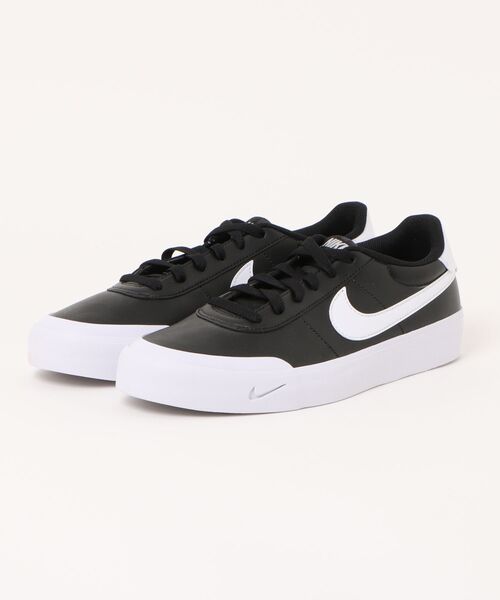 NIKE(ナイキ)の「《NIKE》コート ショット(スニーカー・メンズ・ホワイト×ホワイト/ホワイト×ブラウン/ホワイト×ブラック/ブラック×ブラック/ブラック×ホワイト/ホワイト×グリーン/ホワイト系その他/ブラック系その他・25.5cm/26.0cm/26.5cm/27.0cm/27.5cm/28.0cm/25.0cm/29.0cm/30.0cm)」の6枚目の写真