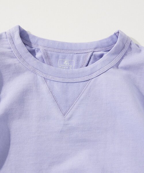 JOURNAL STANDARD relume（ジャーナルスタンダード　レリューム）の「《追加》【60's】ヴィンテージピグメント ライトスウェットT（Tシャツ/カットソー・メンズ・パープル/ブラック/イエロー/ベージュ系その他/ピンク/ダークグリーン・LARGE/MEDIUM）」の4枚目の写真