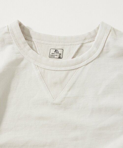 JOURNAL STANDARD relume（ジャーナルスタンダード　レリューム）の「《追加》【60's】ヴィンテージピグメント ライトスウェットT（Tシャツ/カットソー・メンズ・パープル/ブラック/イエロー/ベージュ系その他/ピンク/ダークグリーン・LARGE/MEDIUM）」の2枚目の写真