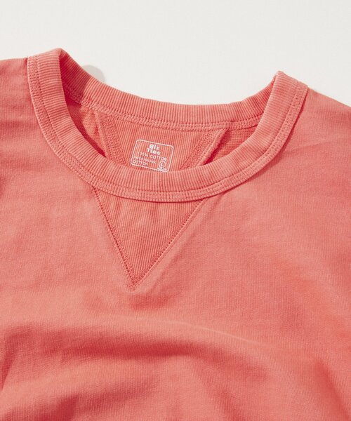 JOURNAL STANDARD relume（ジャーナルスタンダード　レリューム）の「《追加》【60's】ヴィンテージピグメント ライトスウェットT（Tシャツ/カットソー・メンズ・パープル/ブラック/イエロー/ベージュ系その他/ピンク/ダークグリーン・LARGE/MEDIUM）」の12枚目の写真