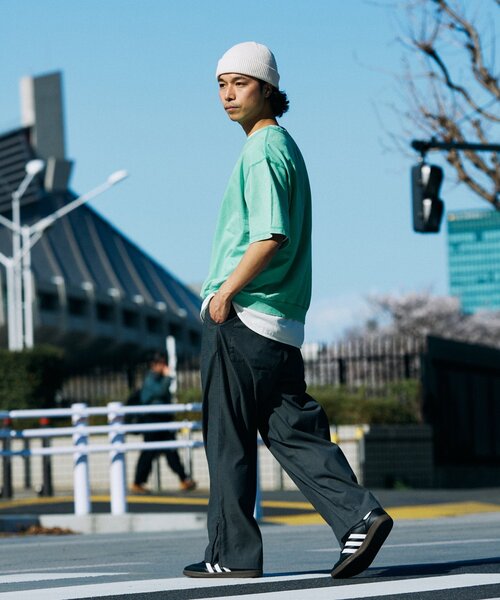 JOURNAL STANDARD relume（ジャーナルスタンダード　レリューム）の「《追加》【60's】ヴィンテージピグメント ライトスウェットT（Tシャツ/カットソー・メンズ・パープル/ブラック/イエロー/ベージュ系その他/ピンク/ダークグリーン・LARGE/MEDIUM）」の16枚目の写真