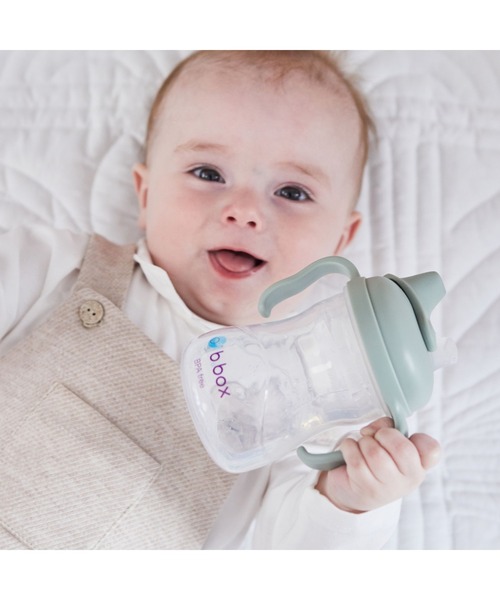 b.box（ビーボックス）の「b.box/ Transition value pack ステップアップマグパック（ドリンクトレーニング マグセット）（ベビーギフト・キッズ・ベージュ/グレイッシュブルー/ベビーピンク/セージグリーン・ONESIZE）」の22枚目の写真