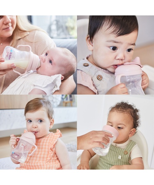 b.box（ビーボックス）の「b.box/ Transition value pack ステップアップマグパック（ドリンクトレーニング マグセット）（ベビーギフト・キッズ・ベージュ/グレイッシュブルー/ベビーピンク/セージグリーン・ONESIZE）」の18枚目の写真