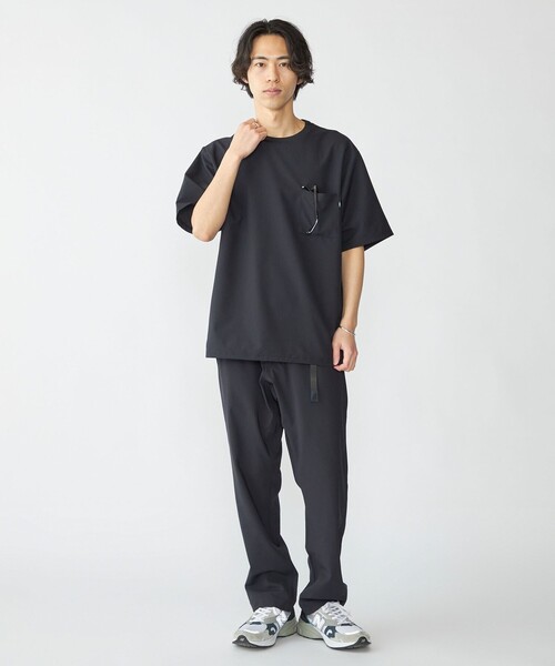 SHIPS(シップス)の「SHIPS: AirShade ショートスリーブ Tシャツ(Tシャツ/カットソー・メンズ・チャコールグレー/ベージュ/ネイビー/ブルー系・SMALL/MEDIUM/LARGE/X-LARGE)」の7枚目の写真