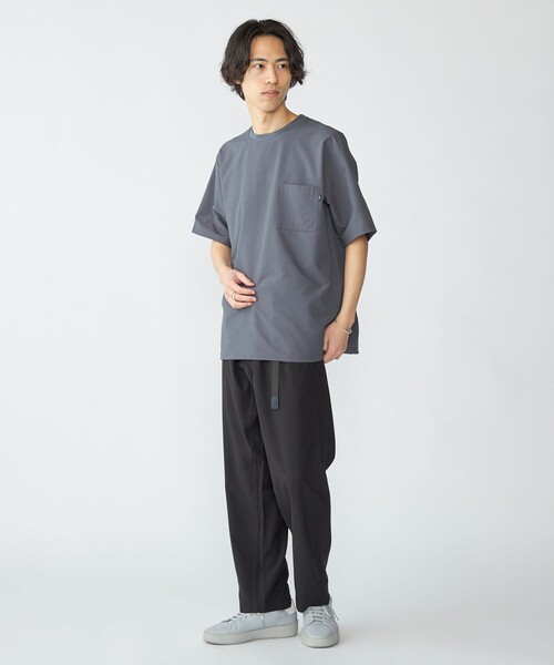 SHIPS(シップス)の「SHIPS: AirShade ショートスリーブ Tシャツ(Tシャツ/カットソー・メンズ・チャコールグレー/ベージュ/ネイビー/ブルー系・SMALL/MEDIUM/LARGE/X-LARGE)」の8枚目の写真