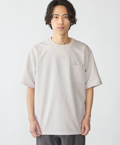 SHIPS(シップス)の「SHIPS: AirShade ショートスリーブ Tシャツ(Tシャツ/カットソー・メンズ・チャコールグレー/ベージュ/ネイビー/ブルー系・SMALL/MEDIUM/LARGE/X-LARGE)」の21枚目の写真