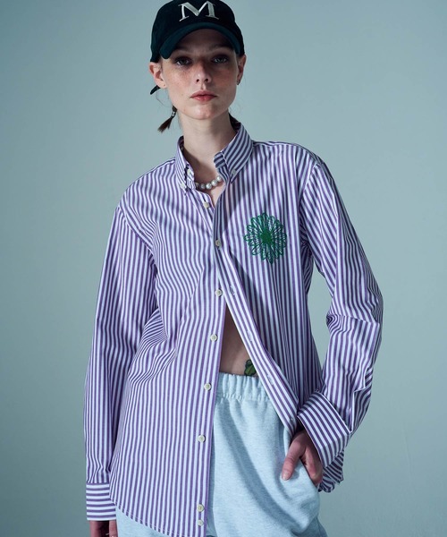 MARDI ブラウス シャツ COTTON SHIRT STRIPE レディース COTTON SHIRT STRIPE（シャツ/ブラウス）｜Mardi Mercredi