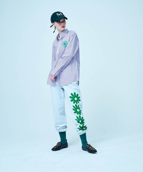 Mardi Mercredi(マルディメクルディ)の「COTTON SHIRT CANDY STRIPE / コットン シャツ キャンディー ストライプ(シャツ/ブラウス・レディース・ブルー/ピンク/ラベンダー・FREE)」の12枚目の写真