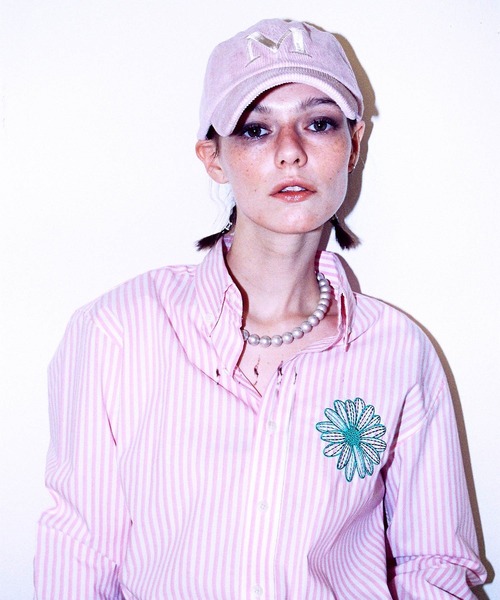 ブラウス シャツ COTTON SHIRT CANDY STRIPE レディース COTTON SHIRT CANDY STRIPE（シャツ/ブラウス）｜Mardi Mercredi