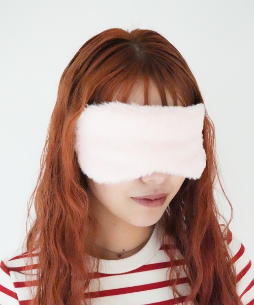 Port（ポート）の「【 Port / ポート 】 もこもこ アイマスク / 睡眠グッズ #_（その他ルームウェア・レディース・ピンク/ホワイト/ベビーピンク/グレー・FREE）」の4枚目の写真