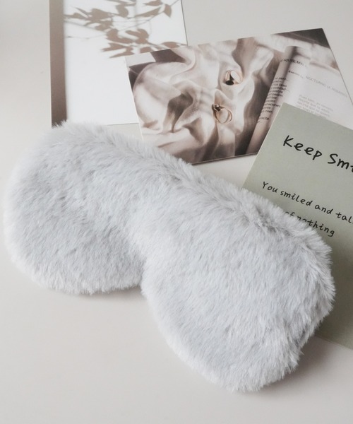 Port（ポート）の「【 Port / ポート 】 もこもこ アイマスク / 睡眠グッズ #_（その他ルームウェア・レディース・ピンク/ホワイト/ベビーピンク/グレー・FREE）」の2枚目の写真