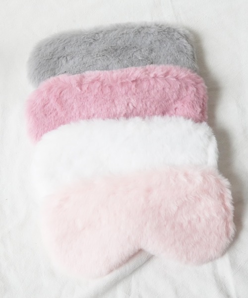 Port（ポート）の「【 Port / ポート 】 もこもこ アイマスク / 睡眠グッズ #_（その他ルームウェア・レディース・ピンク/ホワイト/ベビーピンク/グレー・FREE）」の5枚目の写真