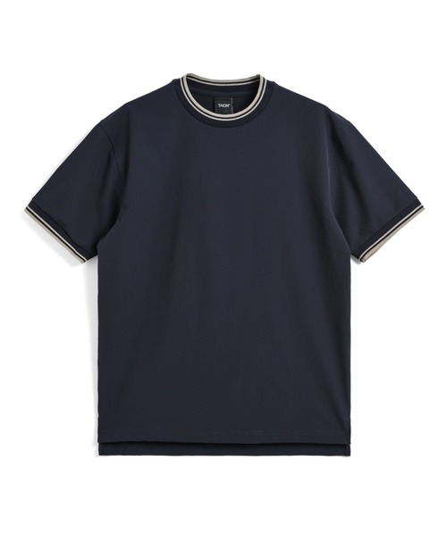 TAION(タイオン)の「【TAION(タイオン)】〈ユニセックス〉ノンダウン ベーシック ハーフスリーブカットソー(Tシャツ/カットソー・メンズ・ブラウン系その他5/ダークネイビー/オフホワイト/ダークオリーブ/ブラック/チャコール/ダークカーキ・L/S/M/XL/XS/2XL)」の12枚目の写真