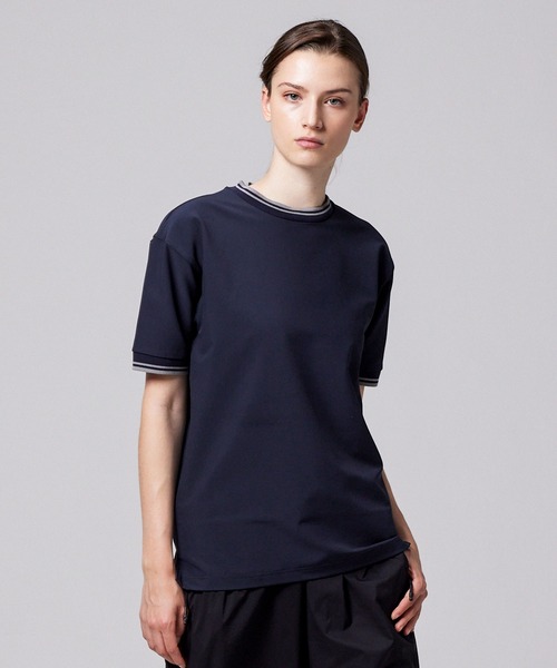 TAION(タイオン)の「【TAION(タイオン)】〈ユニセックス〉ノンダウン ベーシック ハーフスリーブカットソー(Tシャツ/カットソー・メンズ・ブラウン系その他5/ダークネイビー/オフホワイト/ダークオリーブ/ブラック/チャコール/ダークカーキ・L/S/M/XL/XS/2XL)」の21枚目の写真