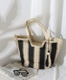 ストライプカゴトート