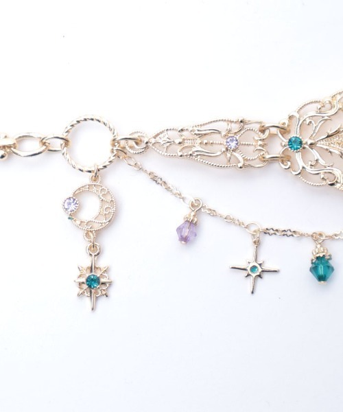 axes femme POETIQUE(アクシーズファムポエティック)の「アラビアンチェーンベルト(ベルト・レディース・ゴールド/アンティークシルバー・FREE)」の18枚目の写真