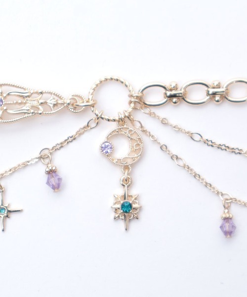 axes femme POETIQUE(アクシーズファムポエティック)の「アラビアンチェーンベルト(ベルト・レディース・ゴールド/アンティークシルバー・FREE)」の15枚目の写真