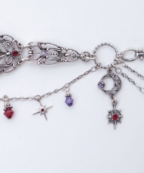 axes femme POETIQUE(アクシーズファムポエティック)の「アラビアンチェーンベルト(ベルト・レディース・ゴールド/アンティークシルバー・FREE)」の7枚目の写真