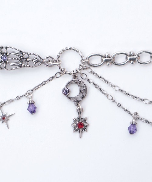 axes femme POETIQUE(アクシーズファムポエティック)の「アラビアンチェーンベルト(ベルト・レディース・ゴールド/アンティークシルバー・FREE)」の6枚目の写真