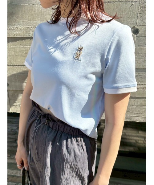 【最終値下げ！】スカーフスタイルLily BearTシャツ 2種セット スカーフスタイルLily BearTシャツ（カットソー/Tシャツ）｜LILY