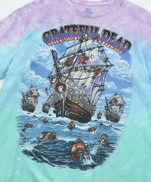 LIQUID BLUE（リキッドブルー）の「【ヴィンテージ古着】LIQUID BLUE “Grateful Dead” タイダイ バンド Tシャツ（Tシャツ/カットソー・メンズ・マルチ・LARGE）」の2枚目の写真