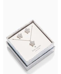 ロープ アンド ノット パヴェ ハギー（ピアス（両耳用））｜kate