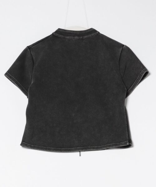 Figments（フィグメンツ）の「ライトバイカー半袖ジャケット（その他アウター・レディース・スミクロ・FREE）」の7枚目の写真