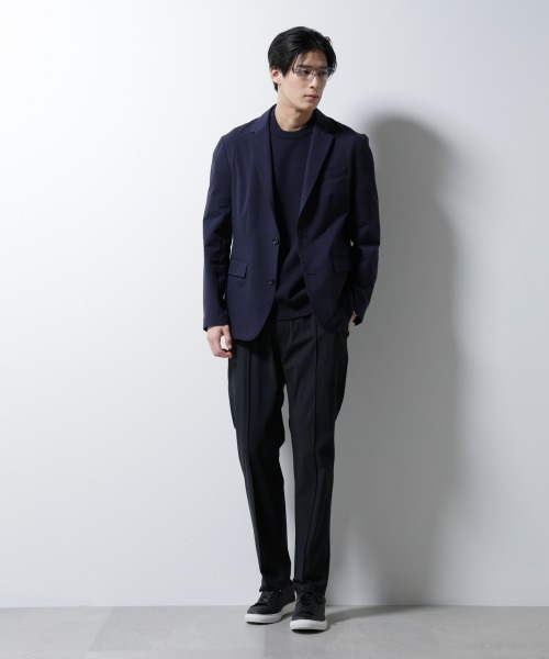 NANO universe(ナノユニバース)の「「N TROUSERS PREMIUM」クールタッチ4WAYストレッチパンツ撥水(セットアップ可)(スラックス・メンズ・ブラック/ベージュ・L/M/S)」の12枚目の写真