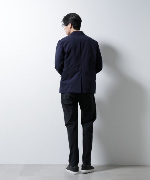 NANO universe(ナノユニバース)の「「N TROUSERS PREMIUM」クールタッチ4WAYストレッチパンツ撥水(セットアップ可)(スラックス・メンズ・ブラック/ベージュ・L/M/S)」の15枚目の写真