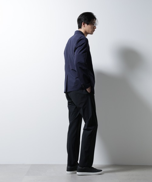 NANO universe(ナノユニバース)の「「N TROUSERS PREMIUM」クールタッチ4WAYストレッチパンツ撥水(セットアップ可)(スラックス・メンズ・ブラック/ベージュ・L/M/S)」の16枚目の写真