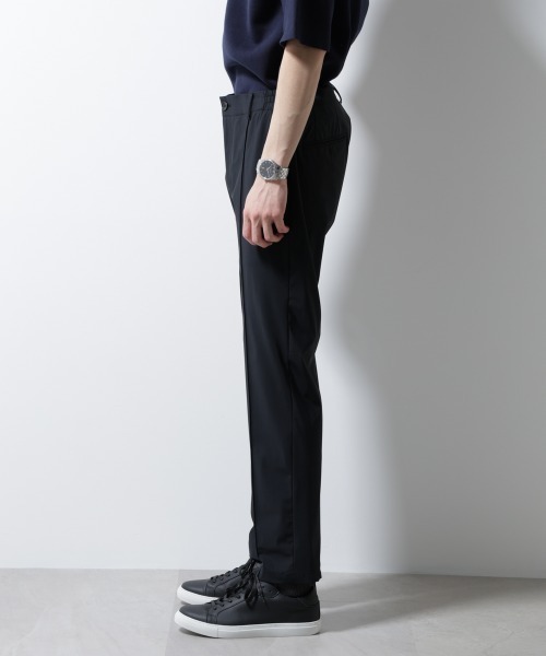 NANO universe(ナノユニバース)の「「N TROUSERS PREMIUM」クールタッチ4WAYストレッチパンツ撥水(セットアップ可)(スラックス・メンズ・ブラック/ベージュ・L/M/S)」の17枚目の写真