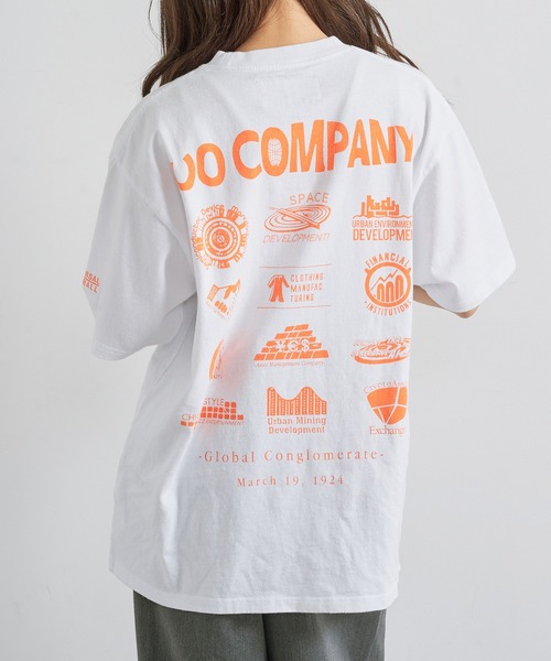 UNIVERSAL OVERALL(ユニバーサルオーバーオール)の「【UNIVERSAL OVERALL】ワンポイントバックプリントTシャツ U2513209-B TEE(Tシャツ/カットソー・メンズ・オートミール/ホワイト/ブラック・S/M/L/XL)」の8枚目の写真