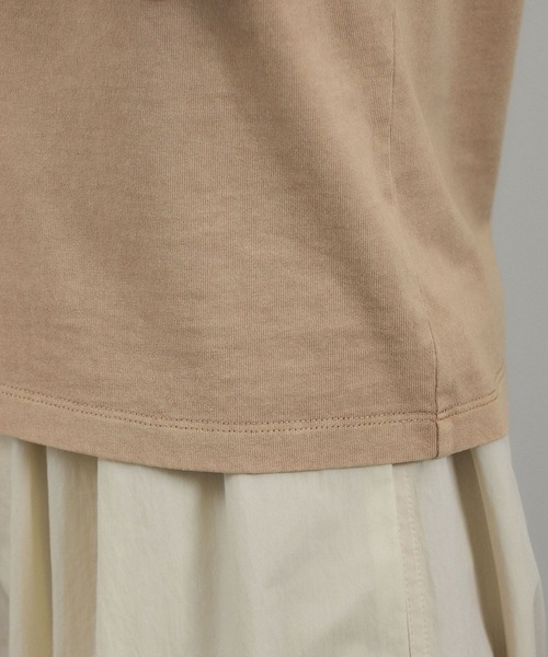 SALON adam et rope'(サロン アダム エ ロペ)の「ビンテージライクオーバーダイプランジネックプルーバー(タンクトップ・レディース・ベージュ系その他/グレー・FREE)」の13枚目の写真