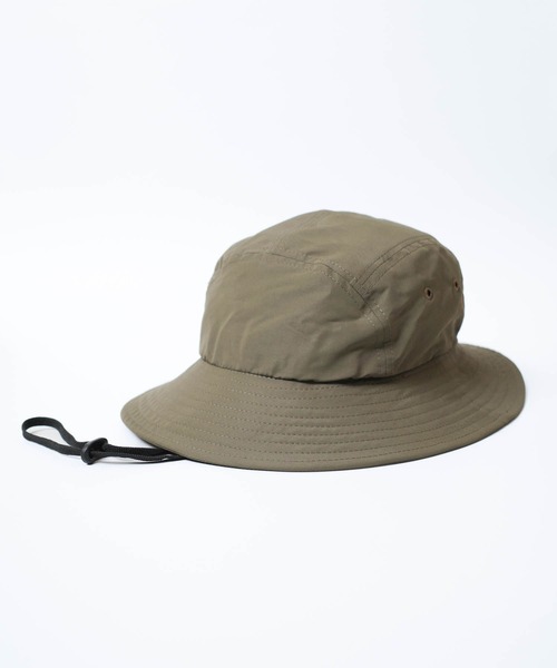 newhattan(ニューハッタン)の「【newhattan/ニューハッタン】polyester boonie hat ポリエステル ブーニーハット サファリハット(ハット・メンズ・ブラック/オリーブ・L/XL)」の9枚目の写真