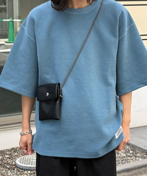 CIAOPANIC(チャオパニック)の「フェイクレザーサコッシュ(ショルダーバッグ・レディース・ブラウン/ブラック・FREE)」の3枚目の写真