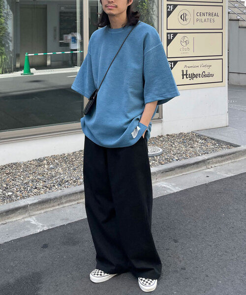 CIAOPANIC(チャオパニック)の「フェイクレザーサコッシュ(ショルダーバッグ・レディース・ブラウン/ブラック・FREE)」の4枚目の写真