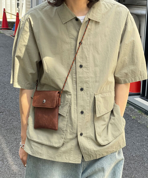 CIAOPANIC(チャオパニック)の「フェイクレザーサコッシュ(ショルダーバッグ・レディース・ブラウン/ブラック・FREE)」の16枚目の写真